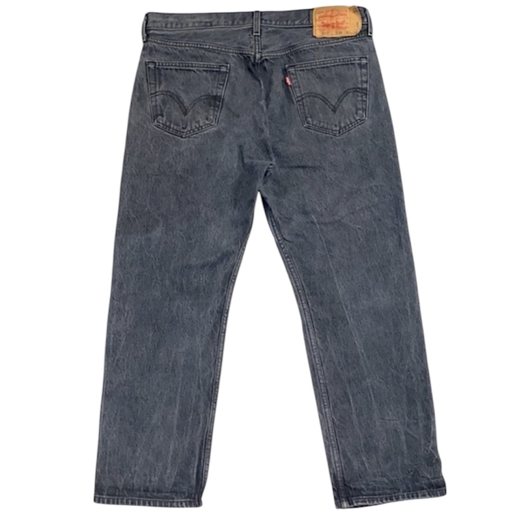 Vintage 501 Levi’s Gray/Black High Waisted Jeans, Size 16 - Picture 3 of 16